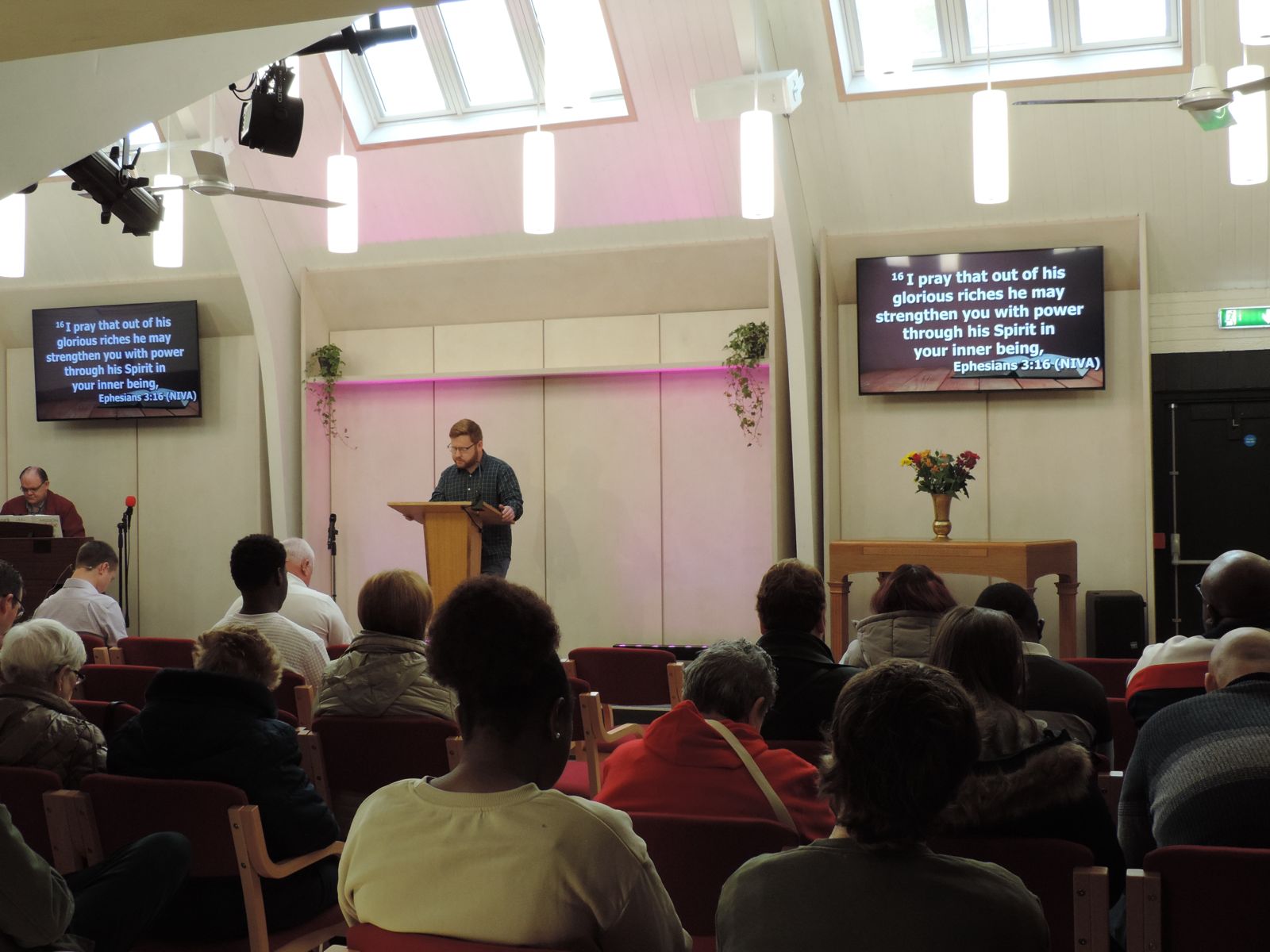 Yoker Evangelical Church Sunday gathering